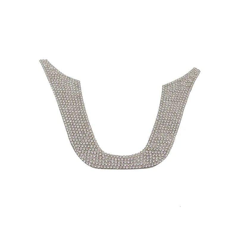 1 Pcs Car Steering Wheel Personalized Decal Shiny Sticker For Mercedes 2015-2018 New Smart 453 Fortwo Forfour Car Accessories
