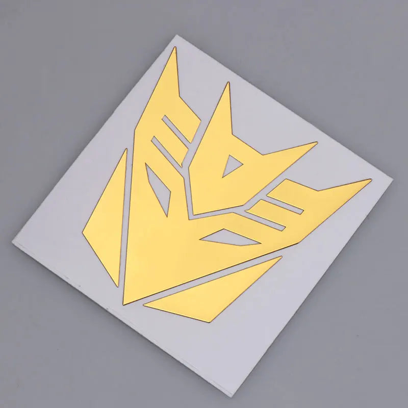 1/2pcs Car Styling 3D Metal Autobots Logo Transformers Emblems Badges Auto Decoration Universal Phones Stickers