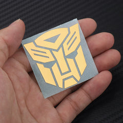 1/2pcs Car Styling 3D Metal Autobots Logo Transformers Emblems Badges Auto Decoration Universal Phones Stickers