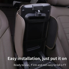 Leather Car Armrest Box Mats Auto Center Console Cover For Hyundai Tucson IX35 I30 I20 Kona Coupe Veloster I40 Getz Accessories