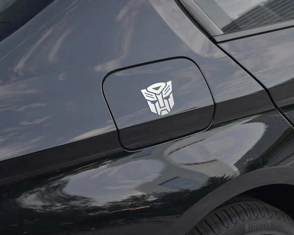1/2pcs Car Styling 3D Metal Autobots Logo Transformers Emblems Badges Auto Decoration Universal Phones Stickers
